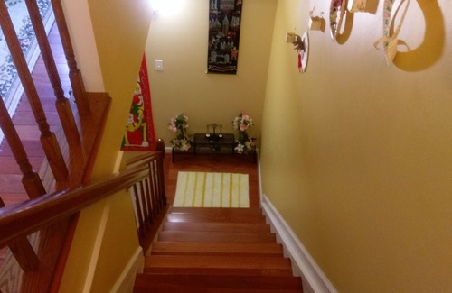 Gaithersburg Haus | Großer möblierter Kellerraum