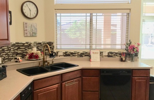 Casa Grande Haus | Großes Ferienhaus der gehobenen Klasse in Coyote Ranch mit privatem Pool und Parkplatz für Wohnmobile