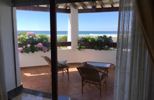 Zouada Villa | Große Villa am Meer mit großem Pool