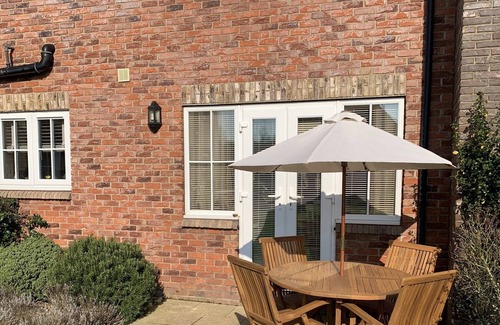 Filey Hütte | Lavender Cottage, WiFi, Ferienanlage, Freizeiteinrichtungen, direkter Zugang zum Strand