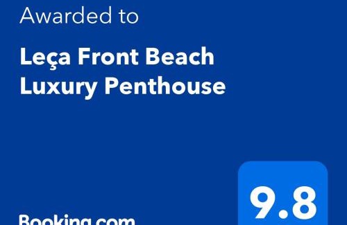 Leca da Palmeira Wohnung | Leça Front Beach Luxury Penthouse
