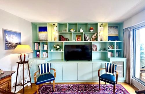 La Celle-sous-Gouzon Wohnung | Le Bellevue - appartement raffiné proche Paris