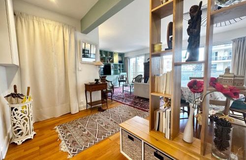 La Celle-sous-Gouzon Wohnung | Le Bellevue - appartement raffiné proche Paris