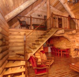 Saint-Tite-des-Caps Skihütte | Le Chalet Le Bois Rond Des Ruisseaux