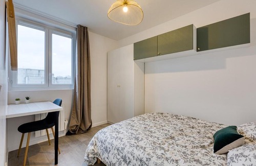 Bobigny Wohnung | Le Colbert - Appt moderne pour 4 voyageurs