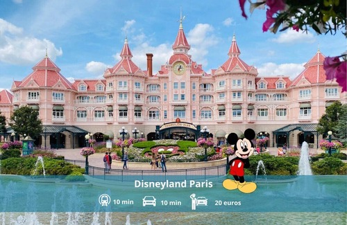 Bussy-Saint-Georges Wohnung | Le Petit Bussy, 4 guest Disneyland Paris 10min