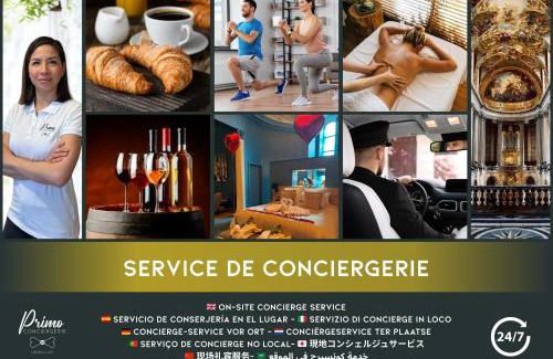 Saint-Louis Wohnung | Le Versailles Suite classé 3 étoiles Vue Château & Potager