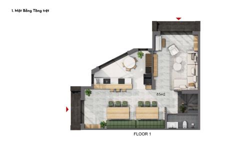 Ganh Dau Haus | Les Amis Phu Quoc at Grand World - whole house 18pax