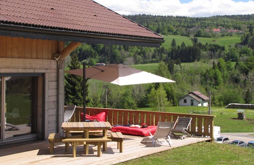 Foncine-le-Haut Skihütte | Character Chalet, 10 Personen, in der Nähe der Skipisten, atemberaubende Aussicht