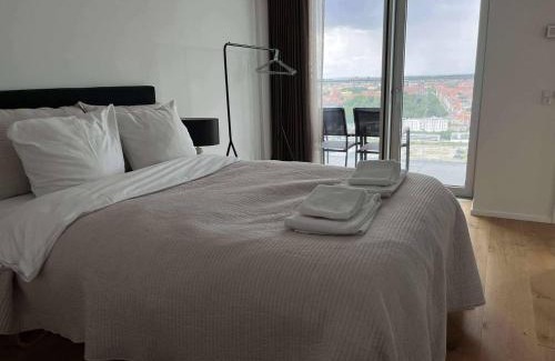 Aarhus C Wohnung | Lighthouse på Ø - Panoramaudsigt