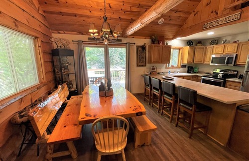 Spring Brook Haus | Linken Blockhaus @ Spring Brook Resort | Erstaunliches 5BR Haus durch Golfplatz