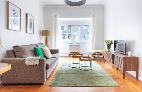 Sao Jorge de Arroios Wohnung | Casa da Avenida II Apartment mit Balkon