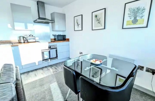 Wolverhampton Wohnung | Little Gem Modern Apartment - City Centre