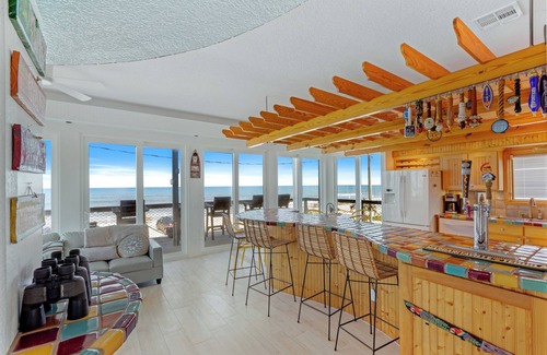 Bethune Beach Haus | 'Little Latitude' High Tide - Oceanfront Home with Crow's Nest!