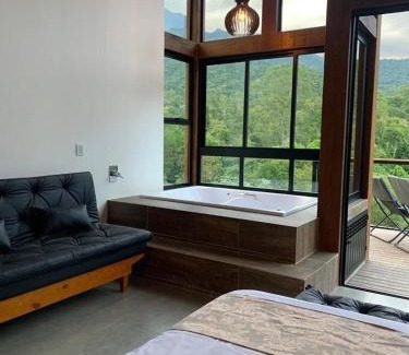 Penedo Wohnung | Lobo Guará - Refúgio romântico com vista incrível