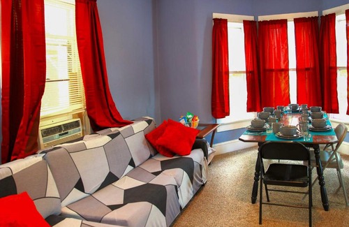 Farrandsville Haus | Lock Haven Home with Fire Pit - Walk to Main St