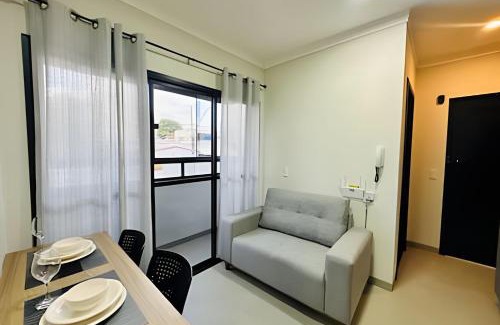 Santa Monica Wohnung | Loft 101 – Refúgio Certo, a poucos passos da Ufu.