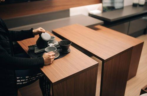 Sao Goncalo Wohnung | Loft com sacada, lareira e garagem no Parque Una