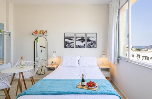 Catete Wohnung | Loft com vista pro Pão de Açúcar! A/C, Wi-Fi, TV