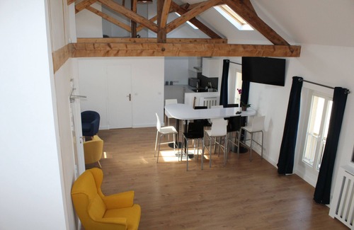 Centre Wohnung | LOFT im Herzen von Nanterre Ville 11 mm von der Champs Elysée