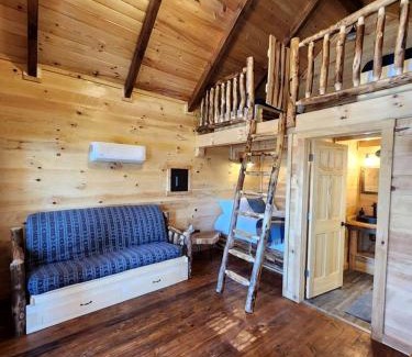 Scio Haus | Lofted Cabin Wonderful for Outdoor Adventures in Ohio