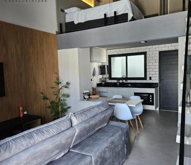 Ipiranga Haus | Lofts 4 Elementos - Ar - Martim de Sá - Caraguatatuba