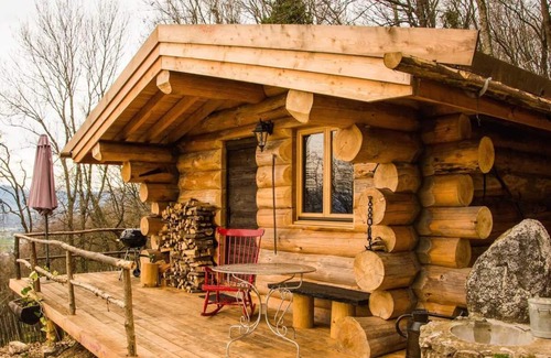 Collonges-sous-Saleve Skihütte | Cabaña de madera Les Convers