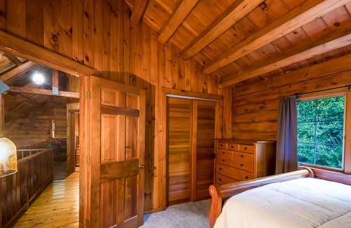 Preston Kabine | Log cabin, 5 min to casino with pond, Private!