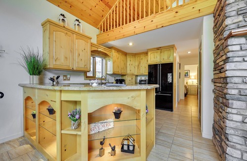 Payson Kabine | Log Cabin in Payson w/ Deck, Mtn & Creek Views