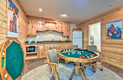 Payson Hütte | Log Cabin in Payson w/ Deck, Mtn & Creek Views