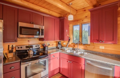 Twin Mountain Kabine | Log cabin in the White Mountains, near Bretton Woods