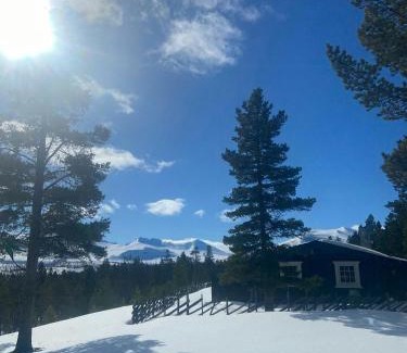Folldal Haus | Log Cabin With Views Of Rondane Mountains