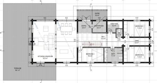 Hallen Haus | Log House With Sauna And Fireplace In Bydalen