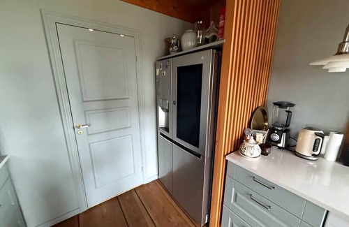 Lemvig Haus | Log house with views of sea, fjord and Lemvig