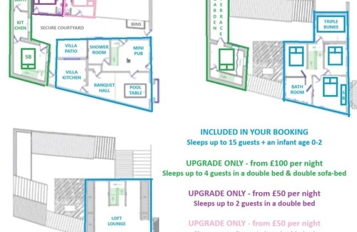 Great Yarmouth Bed & Breakfast | Logan Lodge: Seaside townhouse for chilled - out large groups