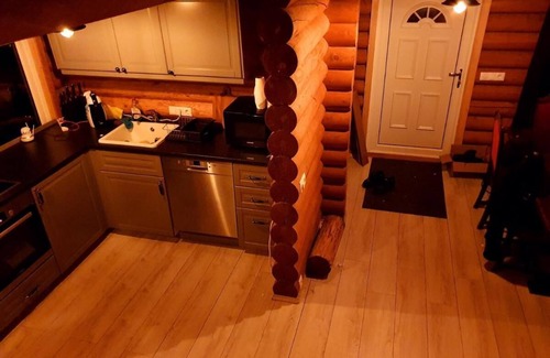 Akureyri Kabine | Loghouse with amazing view and sauna