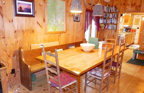 Rangeley Haus | Loon Landing - Rustikale Hütte am Mooselookmeguntic Lake. Sehr privat!