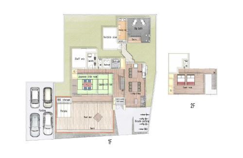 Shiso Haus | LOOP-shiso 宍粟市BBQとサウナでととのう天空回廊にたたずむ貸別荘