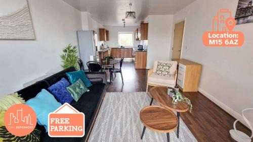 Chorlton-on-Medlock Wohnung | Lovely 3 Bed Close to Centre by City SuperHost