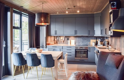 Hol Municipality Wohnung | Schönes Apartment in Geilo mit Küche