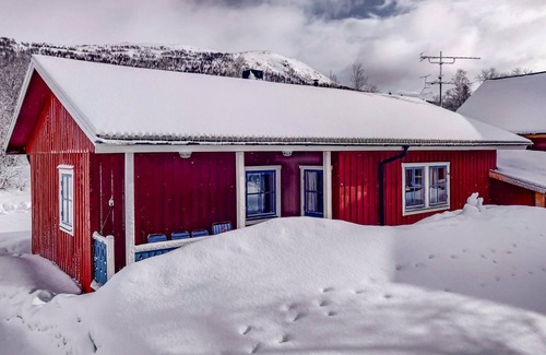 Tarnaby Haus | Schönes Haus in Tärnaby mit WLAN