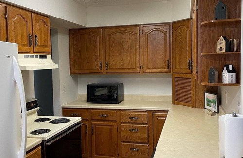 Bismarck Eigentumswohnung | Lovely, Quiet Downtown Bismarck Condo