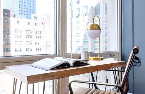 Rush and Division Wohnung | Lux River North 1BR w/ Gym, W/D, near Magnificent Mile, by Blueground