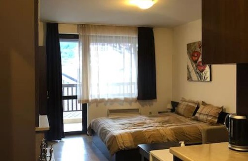 Shiligarnika Wohnung | Lux studio with view and fireplace in a spa-hotel