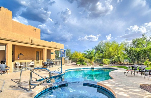 Apache Junction Haus | NEW! Luxe Apache Junction Escape w/ Pool & Hot Tub