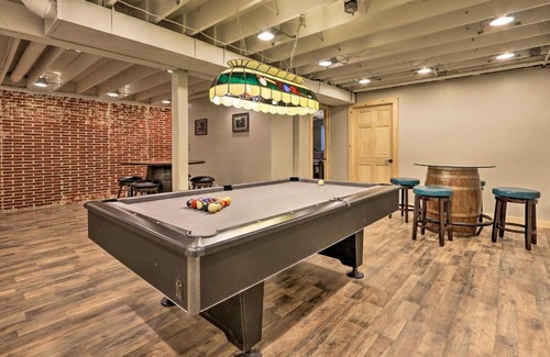 Logan Haus | Luxe Dog-Friendly Cabin with Hot Tub and Game Room