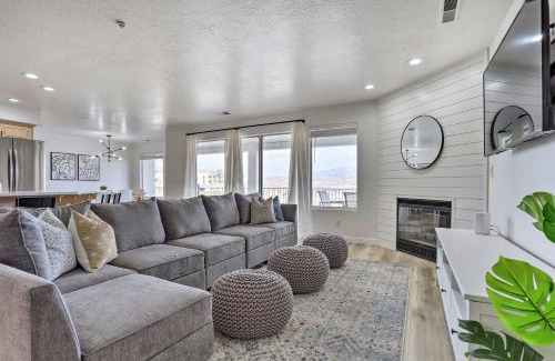 St. George Wohnung | Luxe Family Condo with Mtn View and Resort Perks!