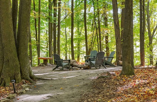 Paris Kabine | Luxe Log Chalet | Sauna, River, Fire, Kayaks/Tubes