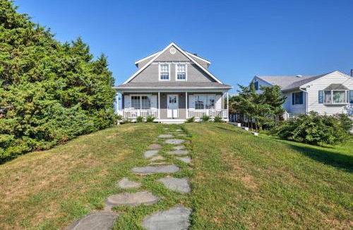 East Quogue Haus | Luxe Waterfront East Quogue Home with Beach On-Site!