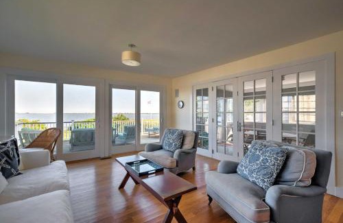 East Quogue Haus | Luxe Waterfront East Quogue Home with Beach On-Site!
